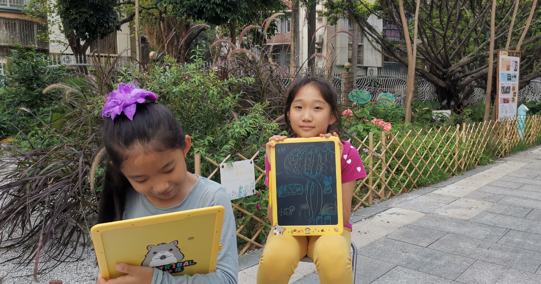 深圳第二屆花園遛遛節，小逗號兒童劇團攜好寫手寫板C位出道